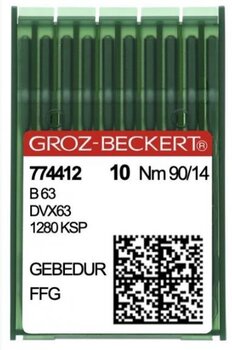 KIT B63 AGULHA COBERTURA (10 UND) GROZ-BECKERT GEBEDUR 75