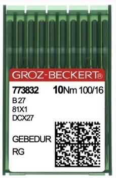 KIT B27 AGULHA OVERLOCK (10 UND) GROZ-BECKERT GEBEDUR 75