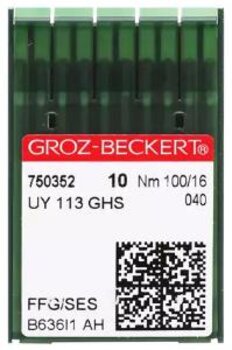 KIT UY113 AGULHA CATRACA (10 UND) GROZ-BECKERT NORMAL 75
