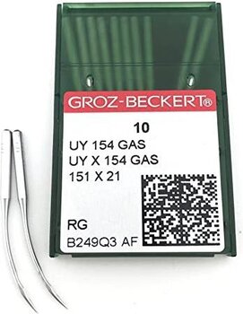 KIT UY154 AGULHA UNIAO ESPECIAL (10 UND) GROZ-BECKERT NORMAL 70