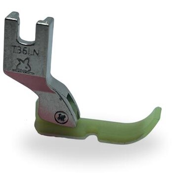 T36LN-HX CALCADOR DE TEFLON PARA ZIPER ESQUERDO