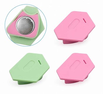 MG1 - GUIA MAGNETICO PLASTICO COLORIDO -  SY-10 RETANGULAR