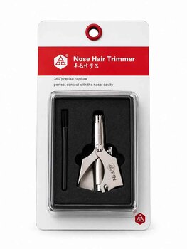 PIN5023(2) -  CORTADOR DE PELOS NASAIS EM ACO INOX