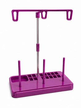 TSS-208 -PORTA CONE DOMESTICO COM PORTA BOBINA - ROXO