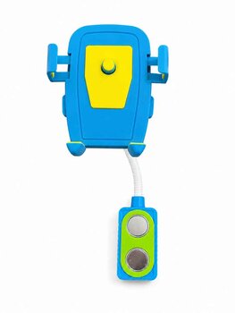 YUKK-0005 -SUPORTE PARA CELULAR COM IMA - AZUL/AMARELO