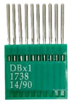 KIT DBX1 (1738) AGULHA RETA CABO FINO (10 UND) JINZEN NORMAL 80