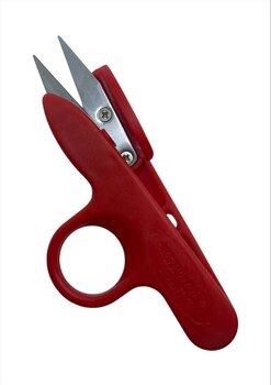 TC801 TESOURA DE ARREMATE PLASTICA - RED