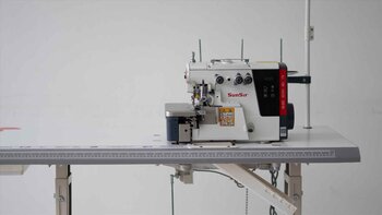 R1C-4-54/433 SUNSIR OVERLOCK CONJUGADO COM DIRECT DRIVE 2 AGULHAS 4 FIOS