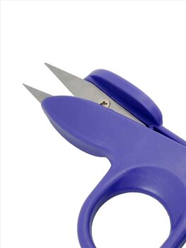 TC801 TESOURA DE ARREMATE PLASTICA - PURPLE