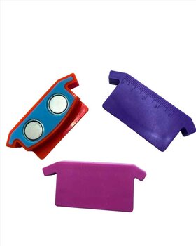 MG1 - GUIA MAGNETICO PLASTICO COLORIDO SY-11